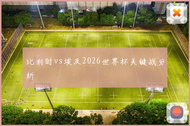 比利时vs埃及2026世界杯关键战分析
